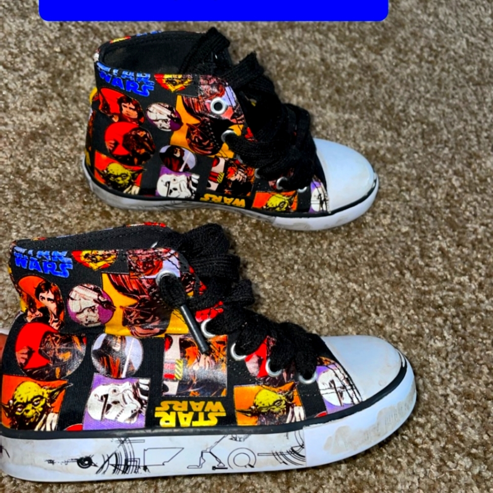 Star Wars hightop Boy sneakers